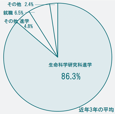 卒業生の進路　グラフ