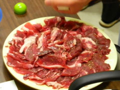 BOTAN-NABE (wild boar stew) party